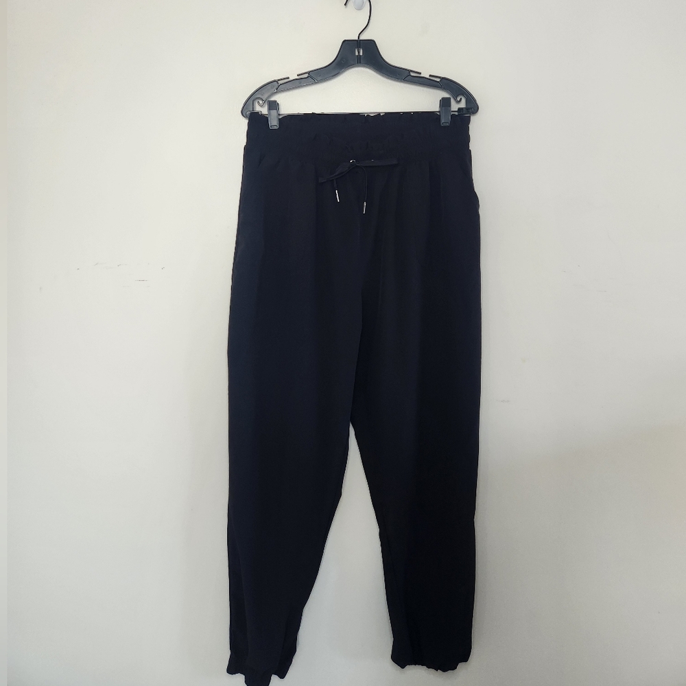 Women's Jockey Black Lightweight Joggers Pants Sz Large